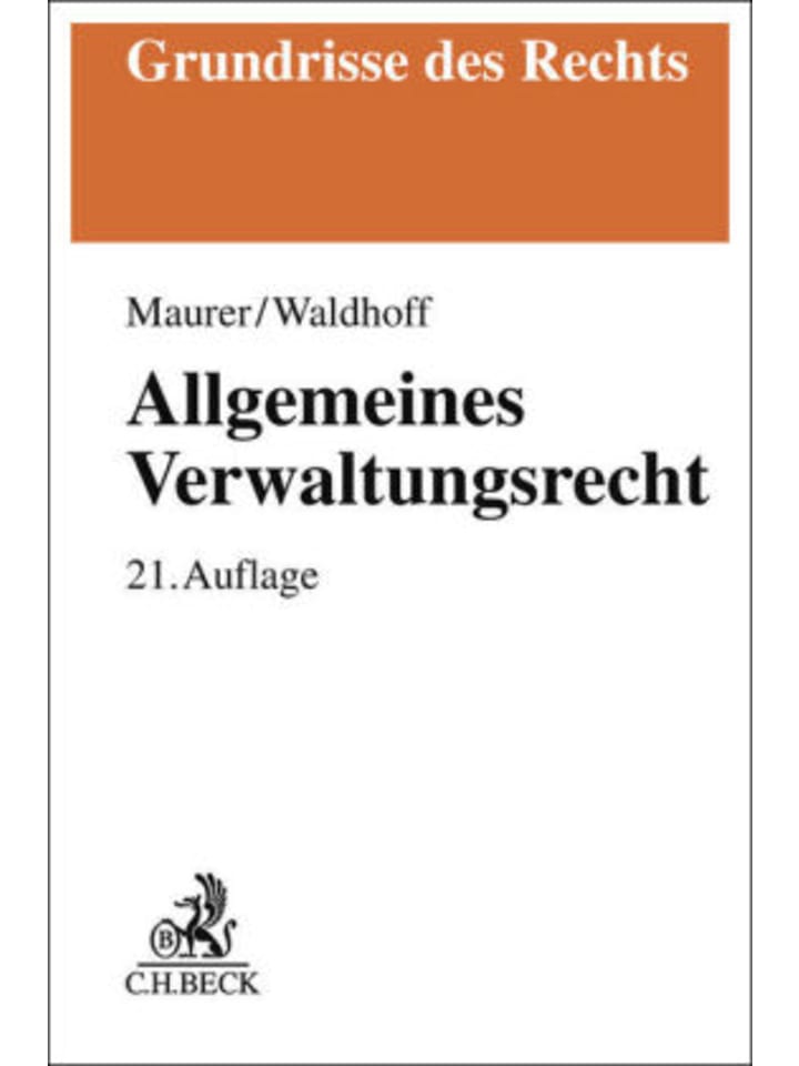 Buch - Allgemeines Verwaltungsrecht