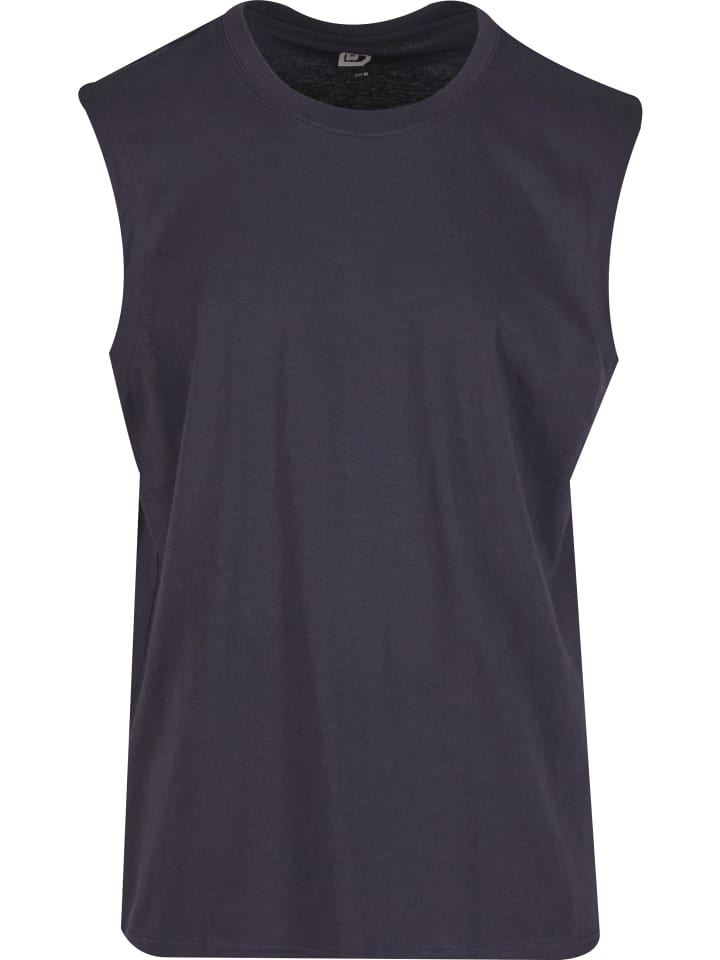 Sleeveless Shirt in navy