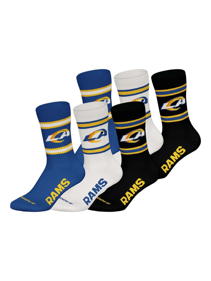 Freizeitsocken Los Angeles Rams in BLU/WHT/BLK