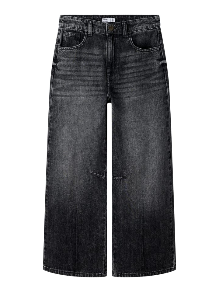 Nkmben Skater-Fit-Jeans in dark grey denim
