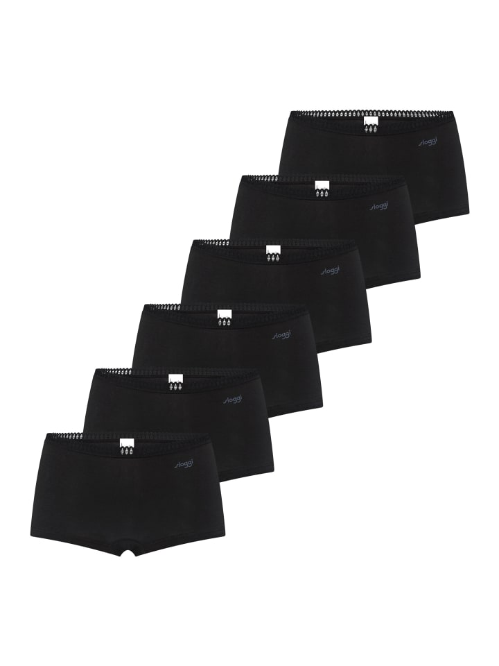 Short Slip GO Crush in Schwarz