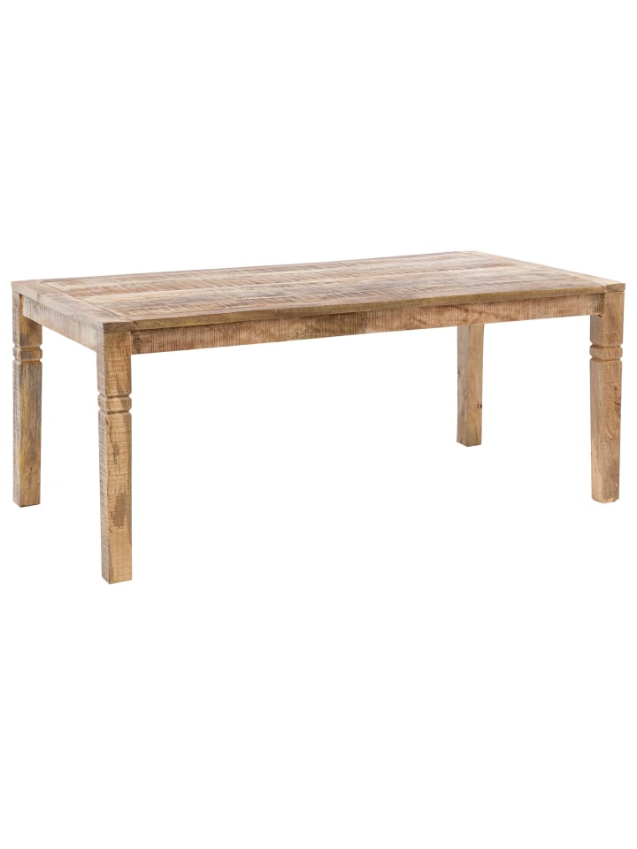 Esstisch in Braun / Mango / 70x120x76