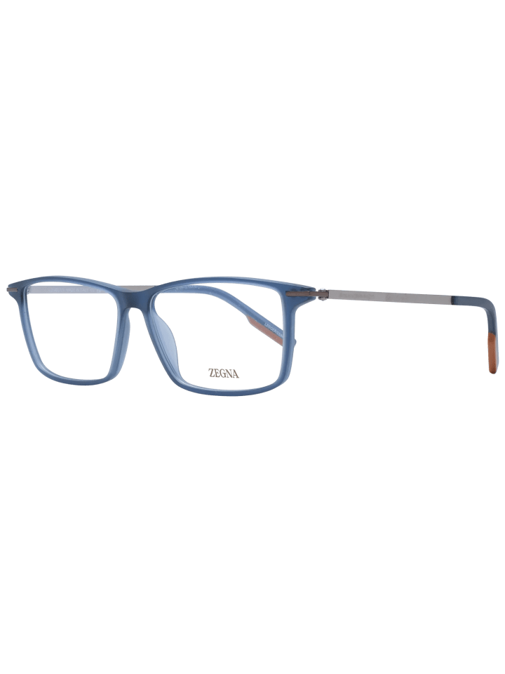 Herren Optische Fassungen Rechteck Blau