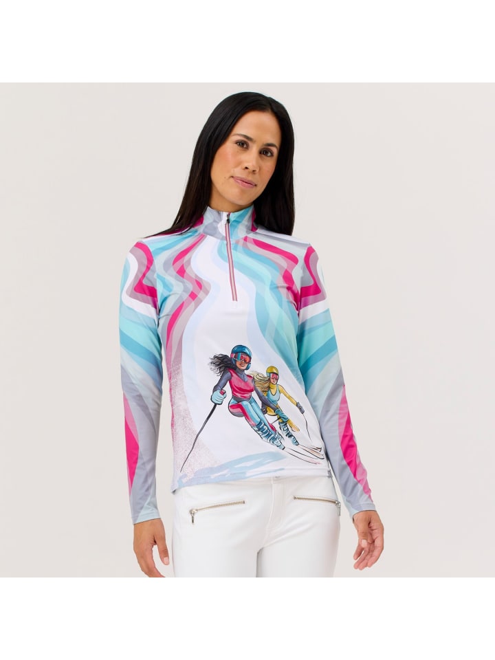 Baselayer She Racers Top in magenta