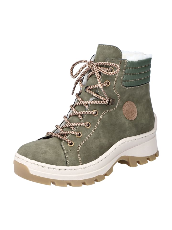Winterboots in Grün