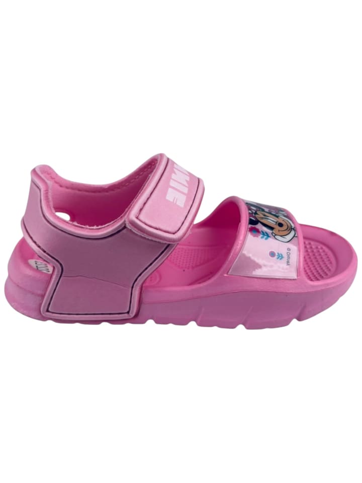 Sandalen Minnie Mouse mit Klettverschluss in Pink