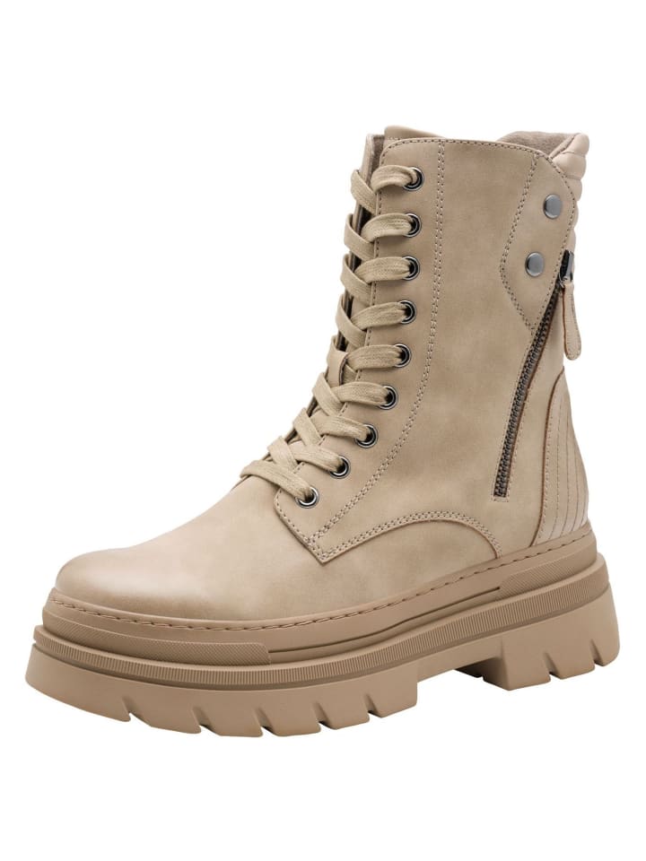 Stiefelette in TAUPE