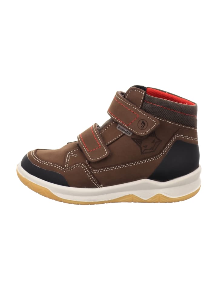 Klettstiefel in Braun
