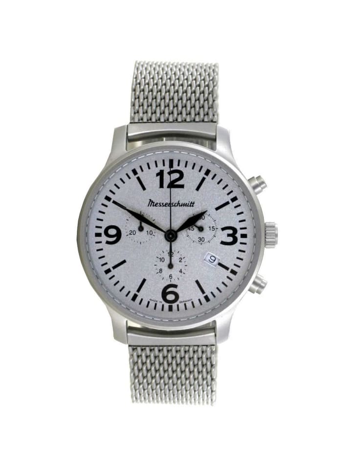 Quarzuhr ME-3H203M in Silber