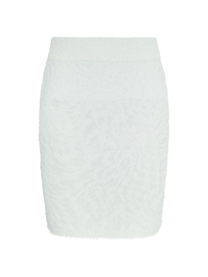Damen Strickrock in WEISS
