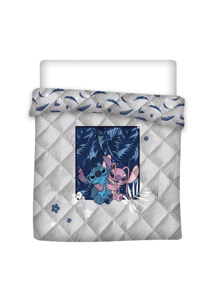 Lilo & Stitch Decke – 240x220 cm, 100% Polyester, 250g Füllung in Mehrfarbig