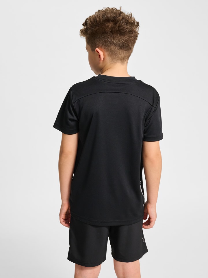 T-Shirt Hmljr Pulse Kinder in BLACK