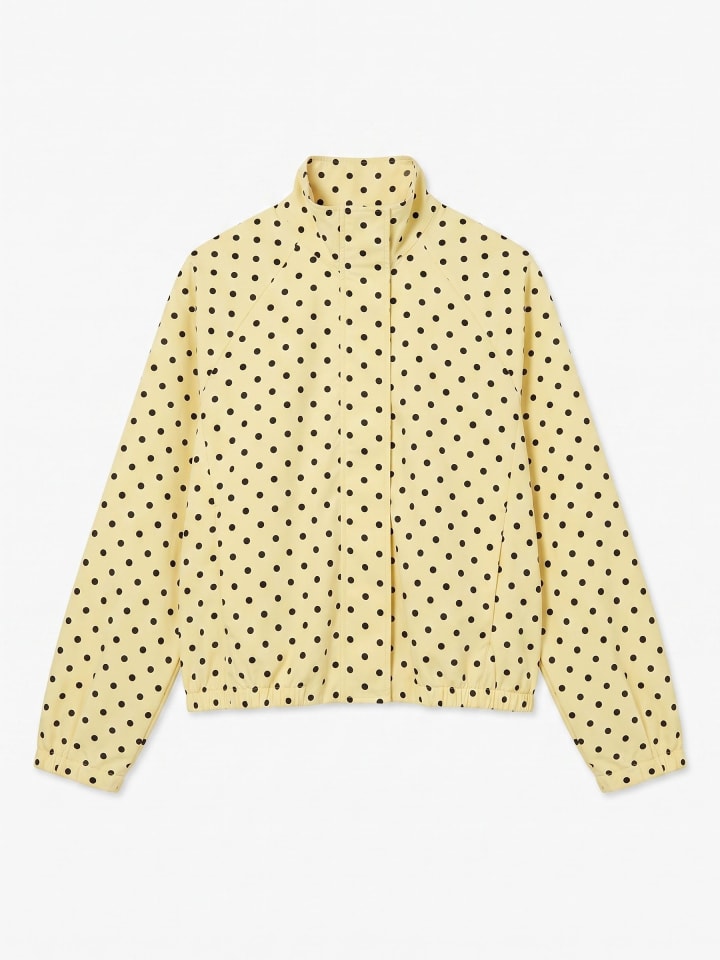 Blousonjacke in Pastel Yellow