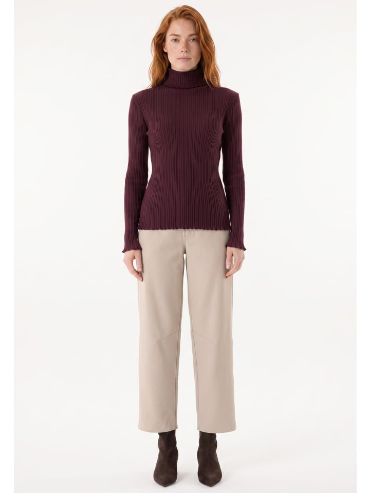 Hose "WOR22012" in Taupe