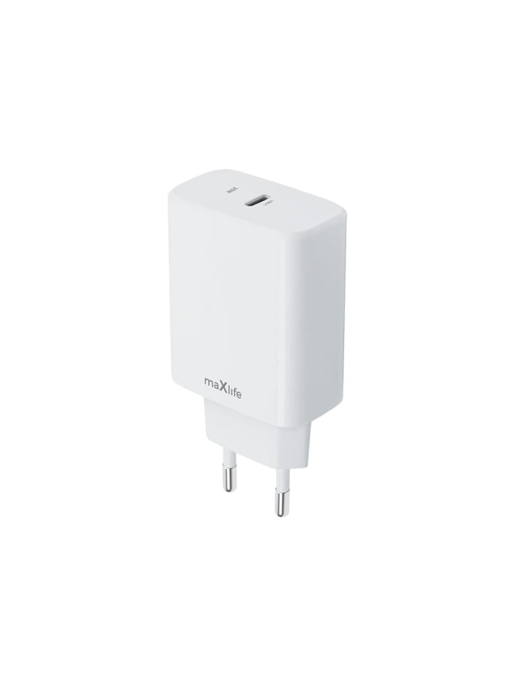 Maxlife MXTC-10-20C PD QC Ladegerät 1x USB-C 20W weiß