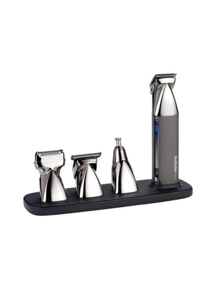 Super-X Metal 15-in-1 Multitrimmer Barttrimmer Haarschneider in Silber