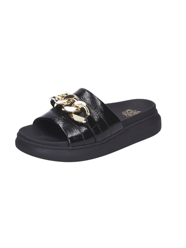Schnürschuh in schwarz