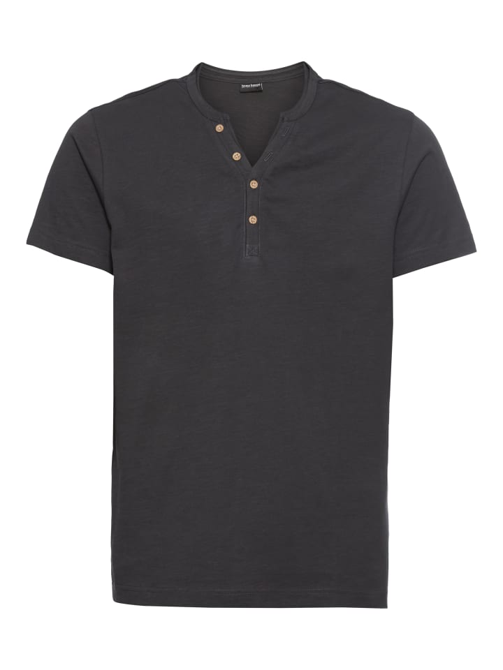 T-Shirt in anthrazit