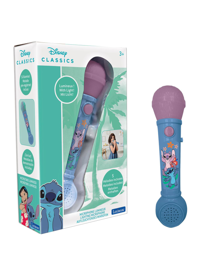 Stitch Leuchtmikrofon mit Melodien und Soundeffekten