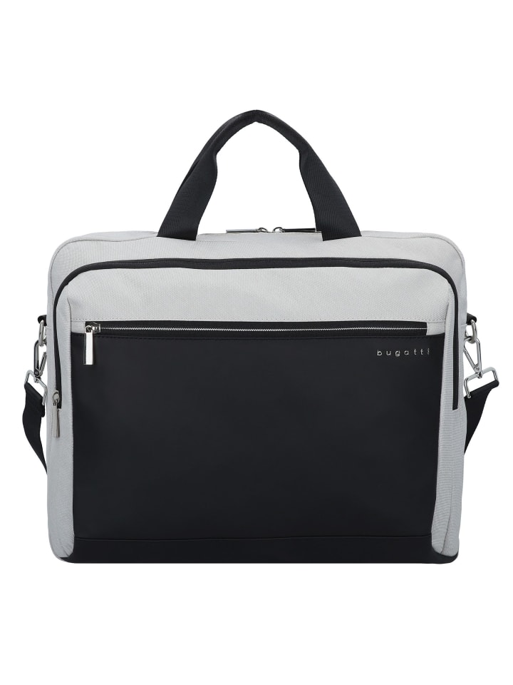 Sera Aktentasche RFID Schutz 42 cm Laptopfach hellgrau