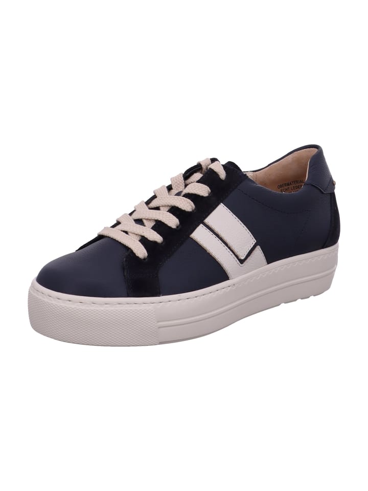 Klassische Schnürschuhe in Blau