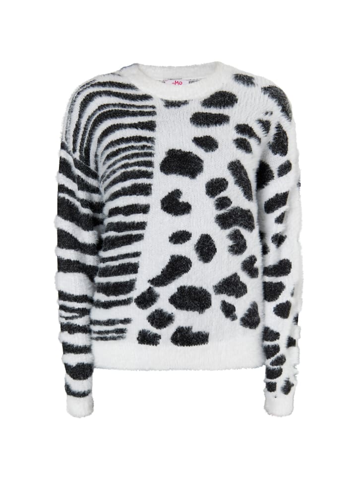 Damen Strick Pullover in Weiss