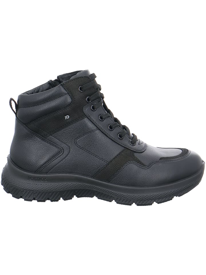 Schnürschuh in schwarz