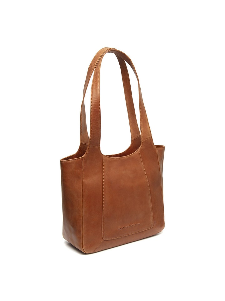Tofino Shopper Tasche Leder 30 cm cognac