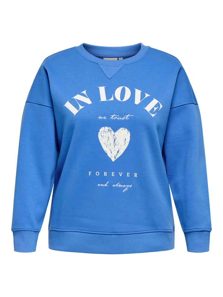 Sweatshirt in Campanula