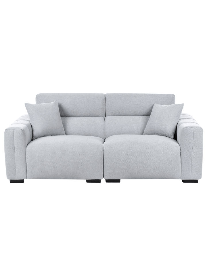 3-tlg 3-Sitzer Sofa FAUSKAN in Blau
