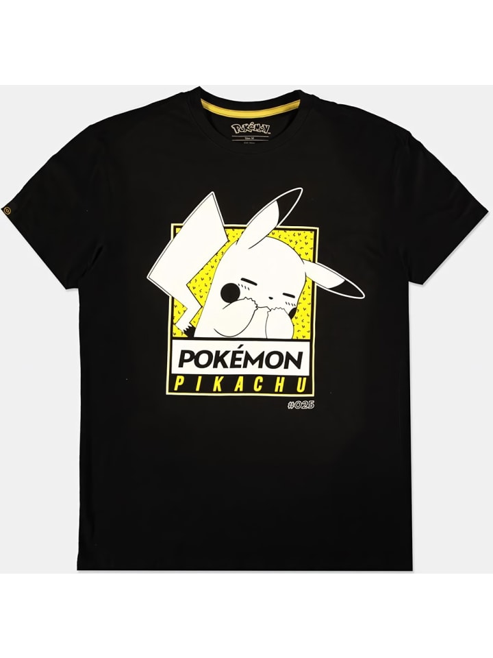 T-Shirt in Schwarz