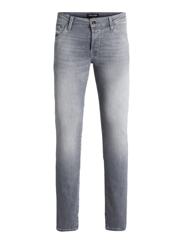 Slim Fit Jeans in Grey Denim