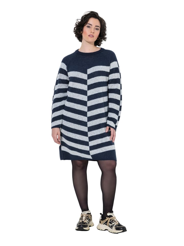 Midikleid in marine