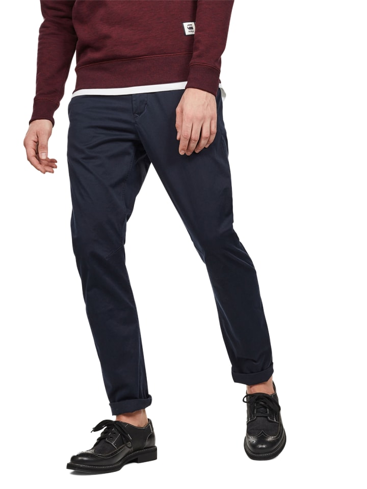 Stoffhose / Chino Vetar slim in Blau
