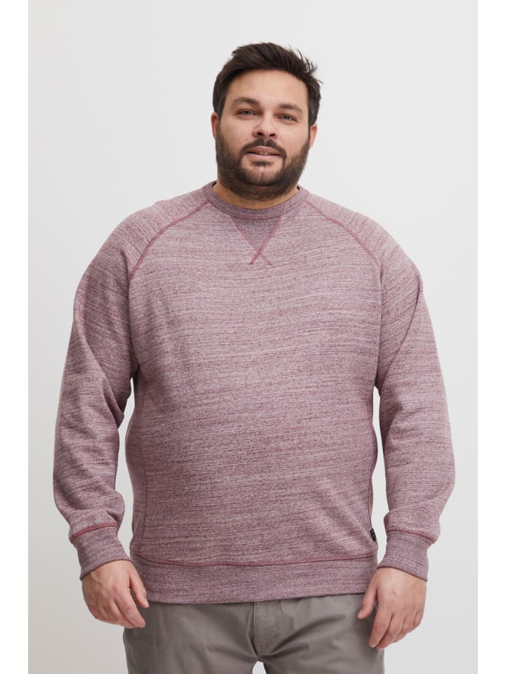 Sweatshirt BHAlton Crew Big & Tall in Rot