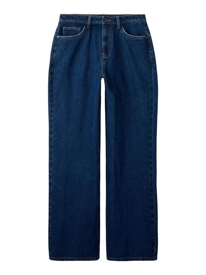 Jeans in Dark Blue Denim