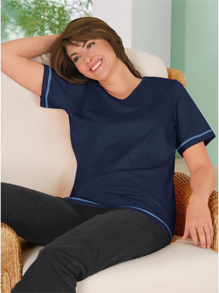 Shirt in marine