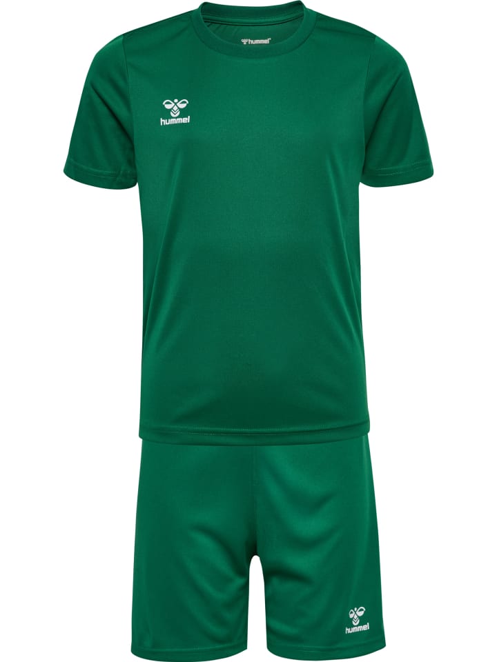 Kurze Hose Anzug Playful Set Multisport Kinder in EVERGREEN