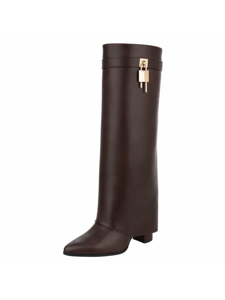 High Heel in Braun