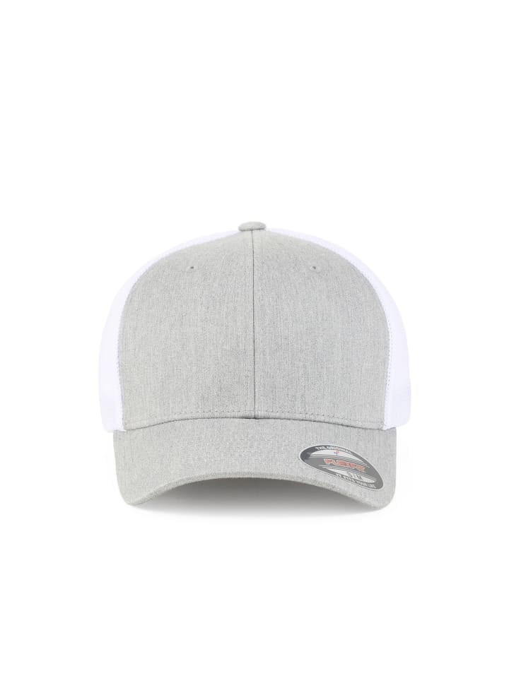 Trucker - Classic in heathergrey/white