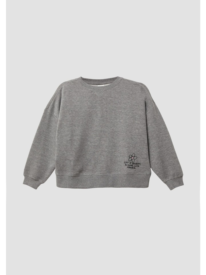 Sweatshirt in 95W0_schiefergrau