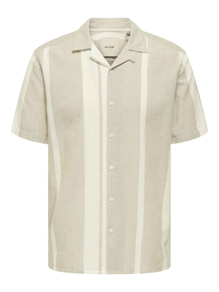 Hemd in Vintage Khaki