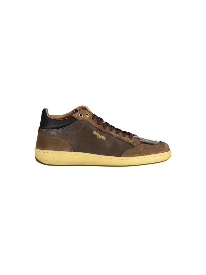 Braun Leder Herren Sneaker