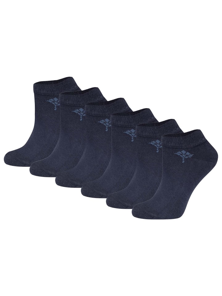 Socken 6er Pack in Dunkelblau