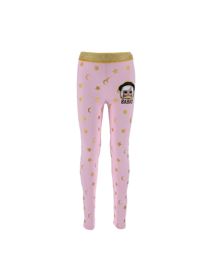 Hose elastisch Leggings in Pink