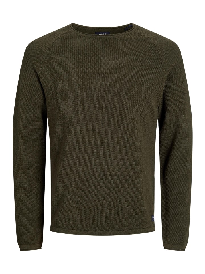 Pullover Hill in Olive night melange