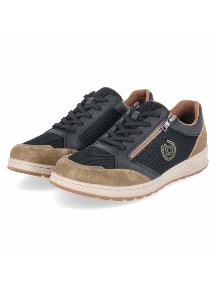 Halbschuhe in schwarz