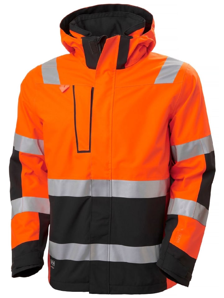 Funktionsjacke in Orange