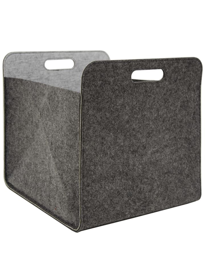Aufbewahrungsbox Selvio (2er Set) in grau