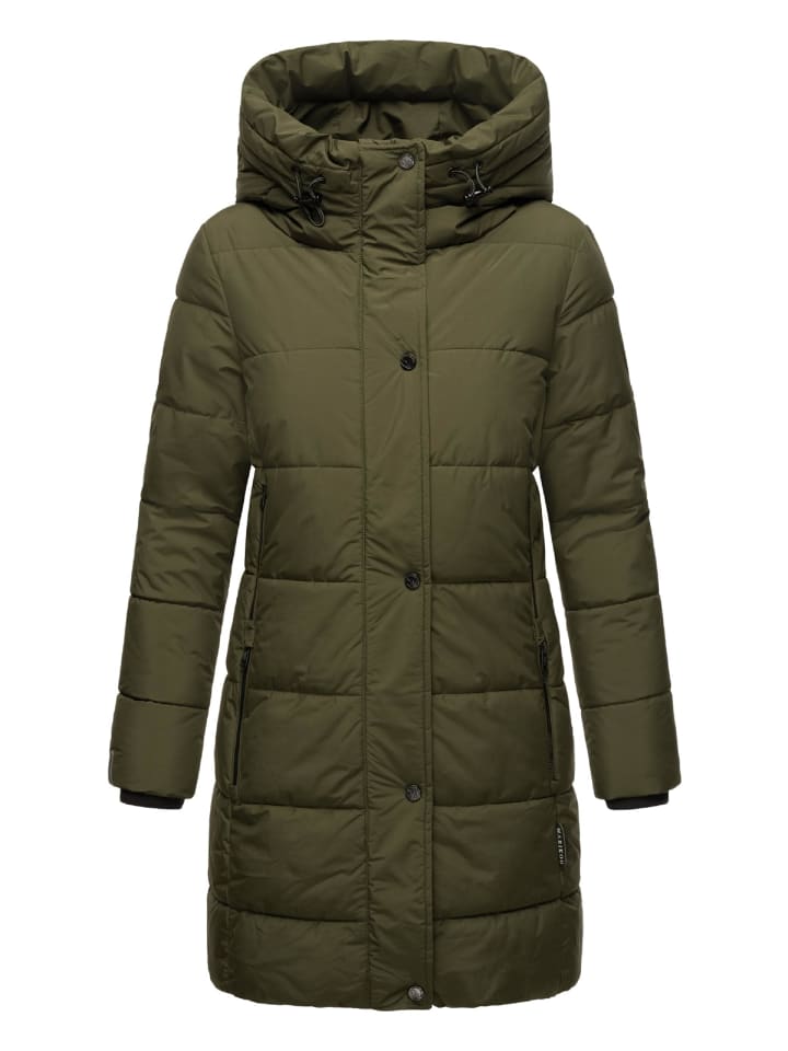 Wintermantel Karumikoo XVI in Dark Olive